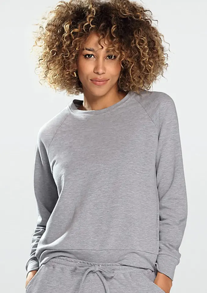 ⁨SWEATSHIRT VENESIA (Grey colour, size S (36))⁩ at Wasserman.eu