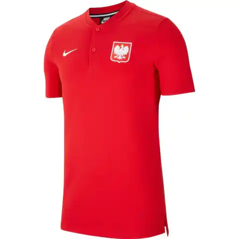 ⁨Koszulka Nike Poland Grand Slam M CK9205-688 (kolor Czerwony, rozmiar XL)⁩ w sklepie Wasserman.eu