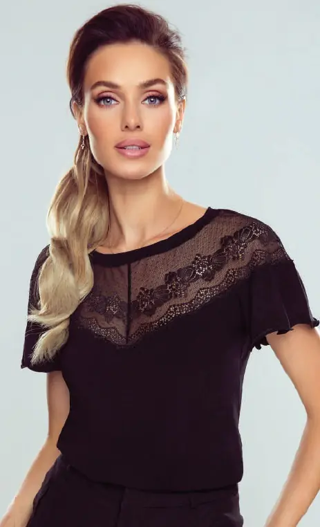 ⁨BLOUSE ELDAR BETTINA (Black, Size S (36))⁩ at Wasserman.eu