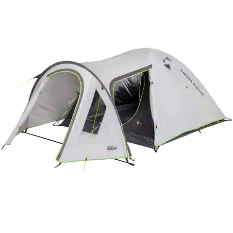 ⁨High Peak Kira 4.0 Climate Protection 80 Dome tent 4 person(s) Grey⁩ at Wasserman.eu