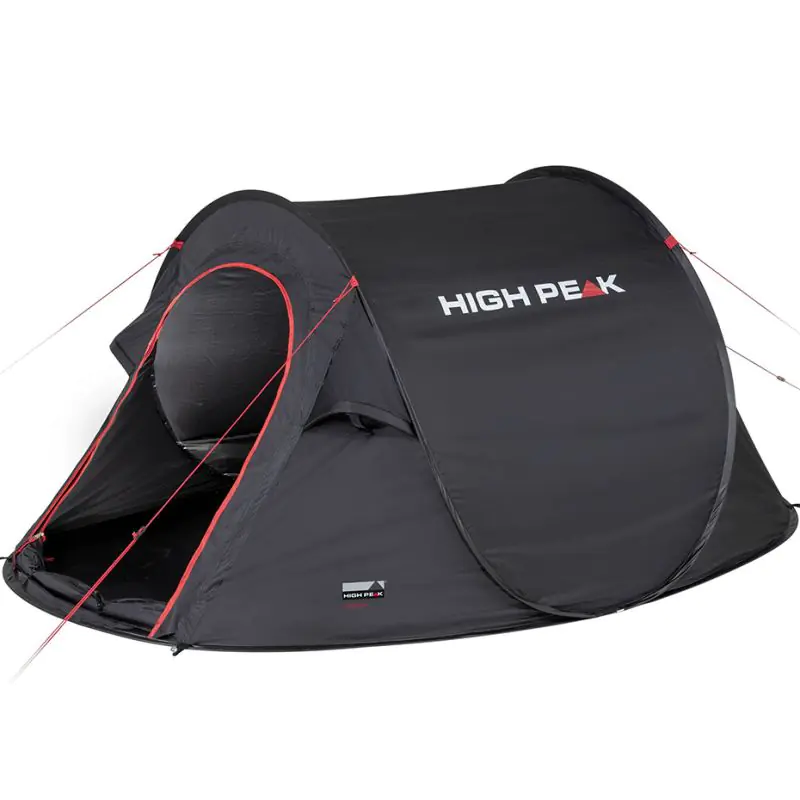 ⁨High Peak Vision 3 Black Tunnel tent⁩ at Wasserman.eu