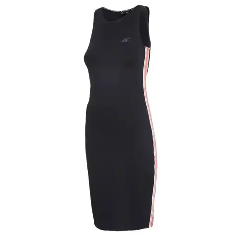 ⁨Sukienka 4F W H4L20-SUDD010 (kolor Czarny, rozmiar S)⁩ w sklepie Wasserman.eu