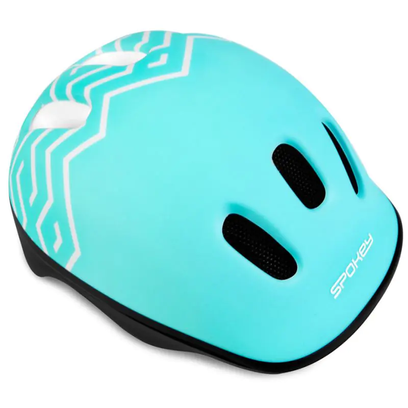 ⁨Kask rowerowy Spokey Strapy 2 49-56 cm Jr 927780 (kolor Niebieski)⁩ w sklepie Wasserman.eu