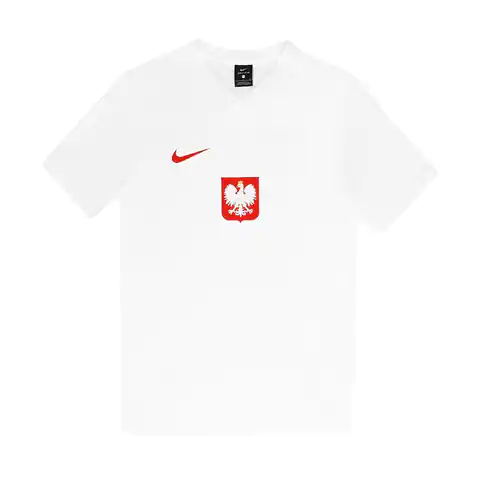 ⁨Koszulka Nike Polska Breathe Football M CD0876 (kolor Biały, rozmiar M)⁩ w sklepie Wasserman.eu