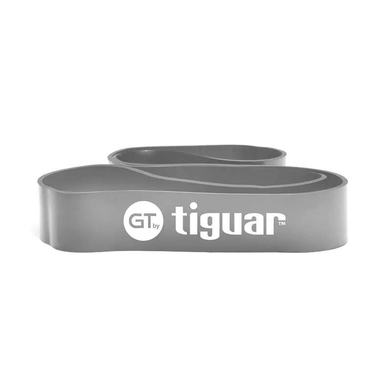 ⁨Taśmy, gumy power band GT by tiguar - IV szary (kolor Szary/Srebrny)⁩ w sklepie Wasserman.eu