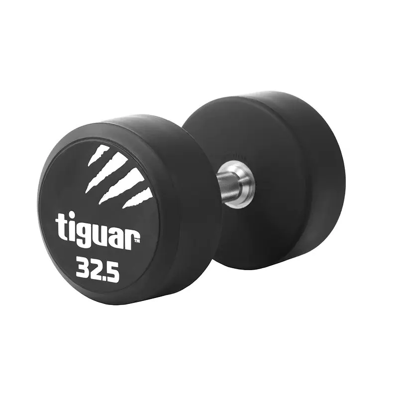 ⁨Hantel tiguar PU 32,5 kg TI (kolor Czarny)⁩ w sklepie Wasserman.eu