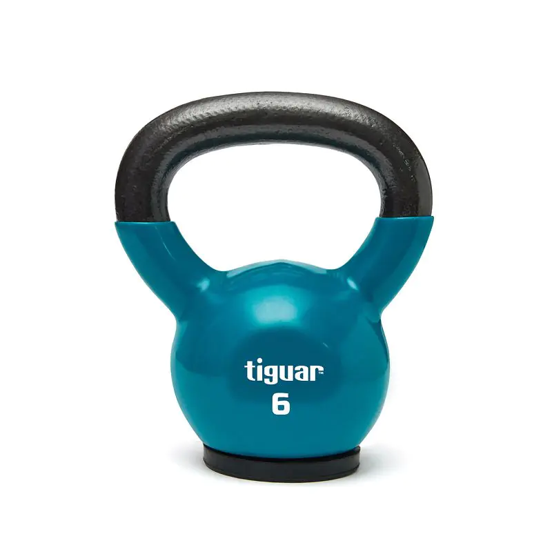 ⁨Odważnik tiguar kettlebell TI-KB0006 (kolor Niebieski)⁩ w sklepie Wasserman.eu