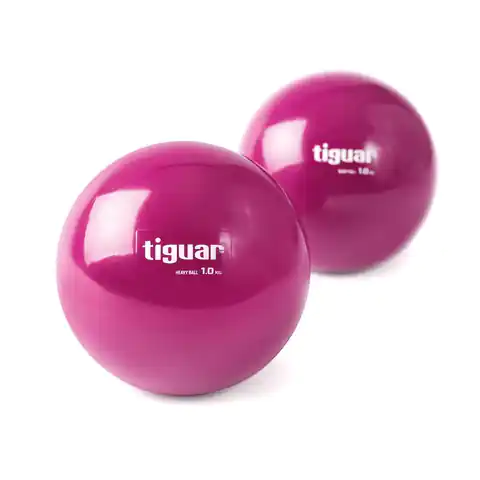 ⁨Piłki z obciążeniem tiguar heavyball TI (kolor Fioletowy)⁩ w sklepie Wasserman.eu
