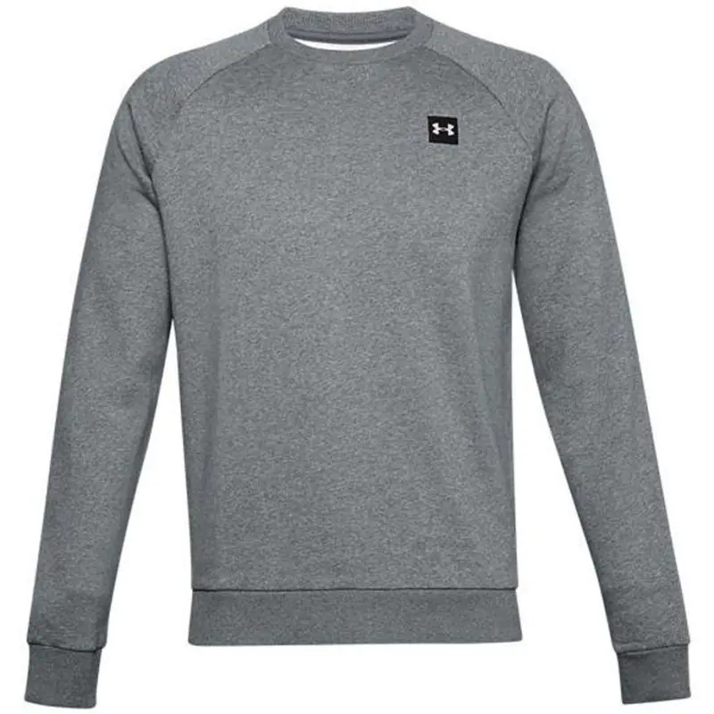 ⁨Bluza sportowa Under Armour Rival Fleece Crew M 1357096 (kolor Szary/Srebrny, rozmiar L)⁩ w sklepie Wasserman.eu