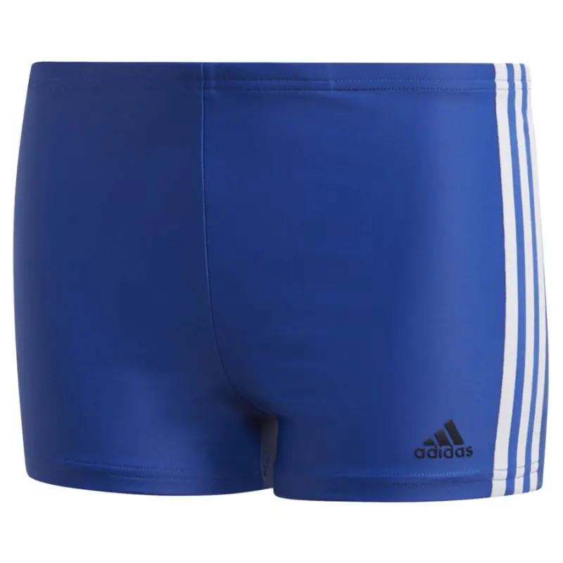 ⁨Kąpielowki adidas Fit BX 3S Y Jr GE2034 (kolor Niebieski, rozmiar 176 cm)⁩ w sklepie Wasserman.eu