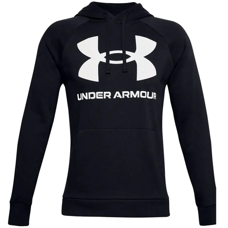 ⁨Bluza Under Armour Rival Fleece Big Logo HD M 1357093 (kolor Czarny, rozmiar L)⁩ w sklepie Wasserman.eu