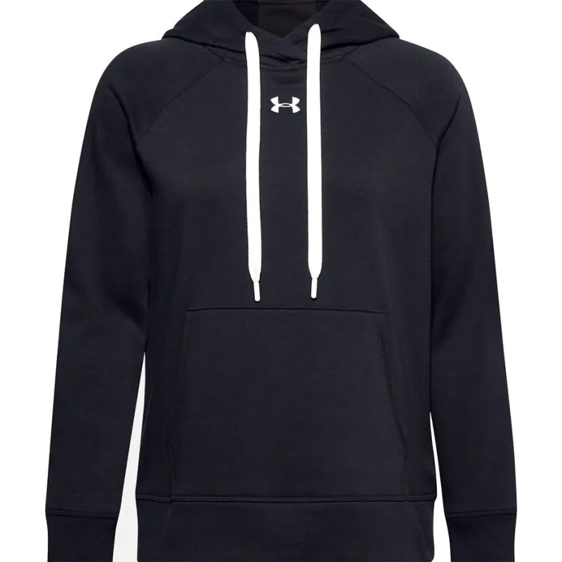 ⁨Under Armour Women's Rival Fleece Hb Hoodie black 1356317 001⁩ at Wasserman.eu