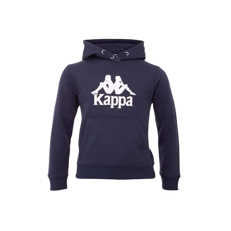 ⁨Bluza Kappa Taino Kids Hoodie Junior 705322J-821 (kolor Granatowy, rozmiar 128)⁩ w sklepie Wasserman.eu