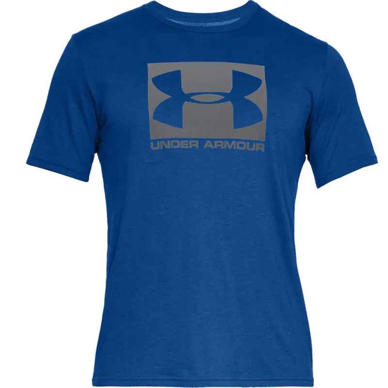 ⁨Under Armour Boxed Sportstyle Ss Men's T-Shirt Blue 1329581 400 S⁩ at Wasserman.eu