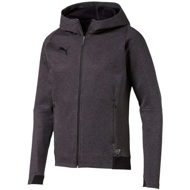 ⁨Bluza Puma Final Casuals Hooded M 655294 (kolor Szary/Srebrny, rozmiar S)⁩ w sklepie Wasserman.eu