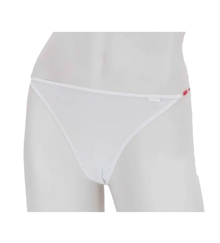 ⁨ATLANTIC TGP-005 thongs with silicone sides (Colour white, Size S (36))⁩ at Wasserman.eu