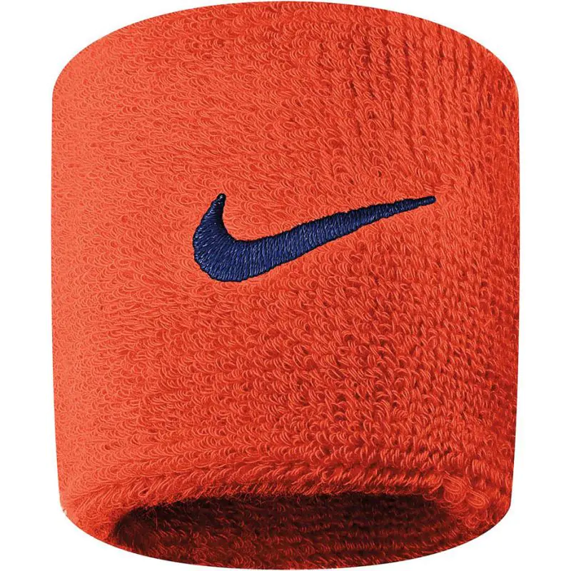 ⁨Frotki Nike Swoosh Wristbands N0001565804OS (kolor Pomarańczowy)⁩ w sklepie Wasserman.eu