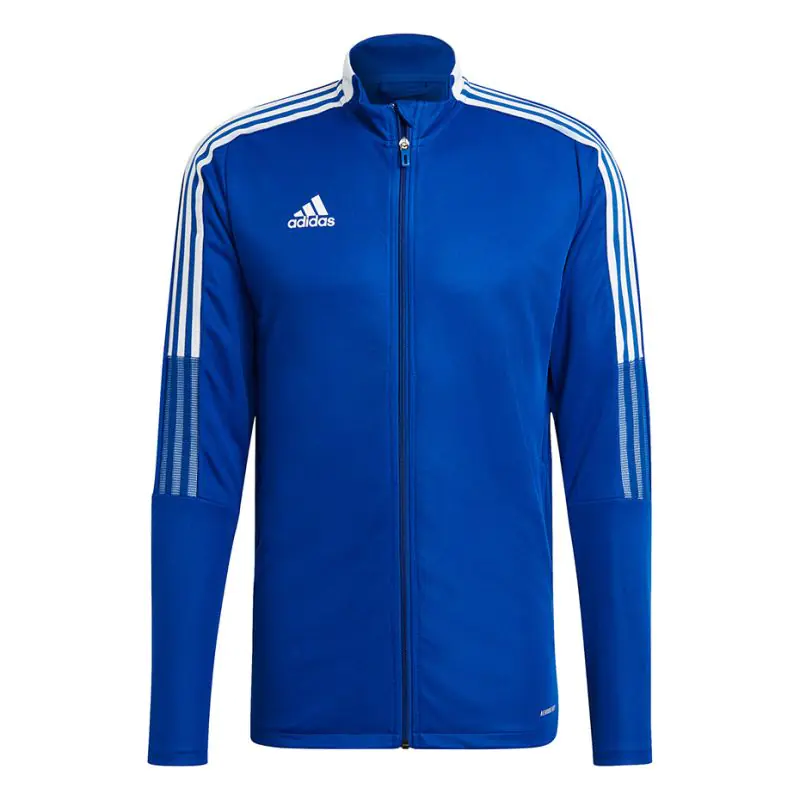 ⁨Bluza piłkarska adidas Tiro 21 Track M GM7320 (kolor Niebieski, rozmiar 2XL)⁩ w sklepie Wasserman.eu