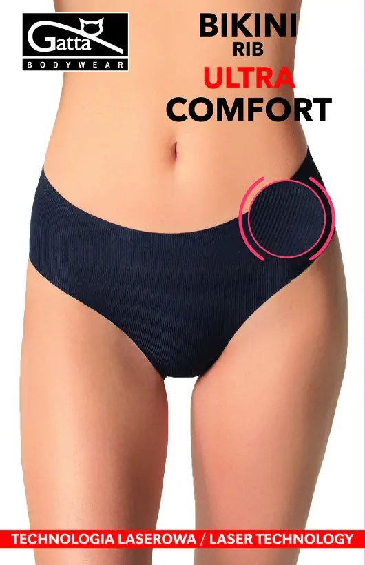⁨FIGI GATTA BIKINI RIB ULTRA COMFORT (kolor Beige, rozmiar M)⁩ w sklepie Wasserman.eu