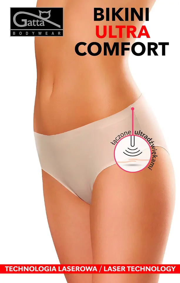 ⁨FIGI GATTA BIKINI ULTRA COMFORT (kolor beż, rozmiar L)⁩ w sklepie Wasserman.eu