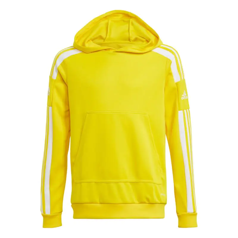 ⁨Bluza adidas Squadra 21 Hoody Youth Jr (kolor Żółty, rozmiar 140)⁩ w sklepie Wasserman.eu