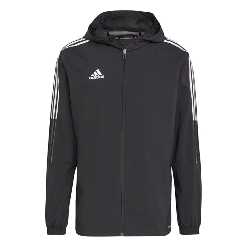 ⁨Bluza adidas Tiro 21 Windbreaker M GP4967 (kolor Czarny, rozmiar S)⁩ w sklepie Wasserman.eu