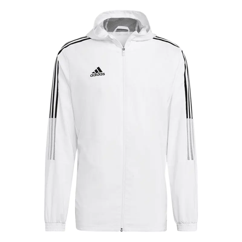 ⁨Bluza adidas Tiro 21 Windbreaker M GP4966 (kolor Biały, rozmiar 2XL)⁩ w sklepie Wasserman.eu