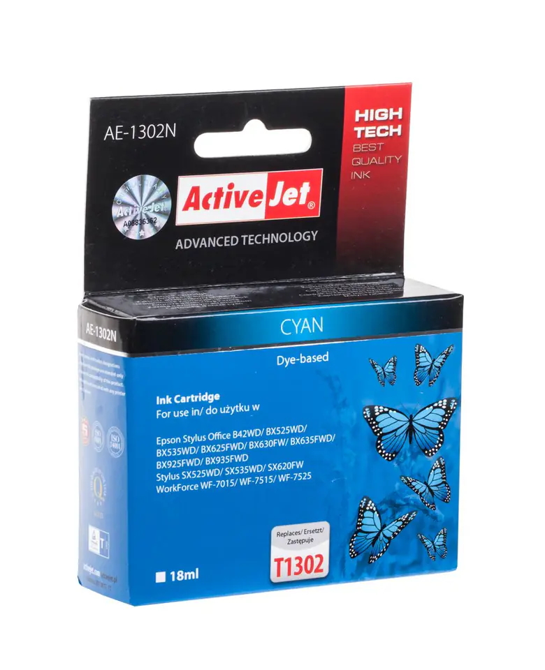 ACJ-AE-1302 Tusz Epson T1302 Cyan SX620/BX42/BX935 w sklepie Wasserman.eu