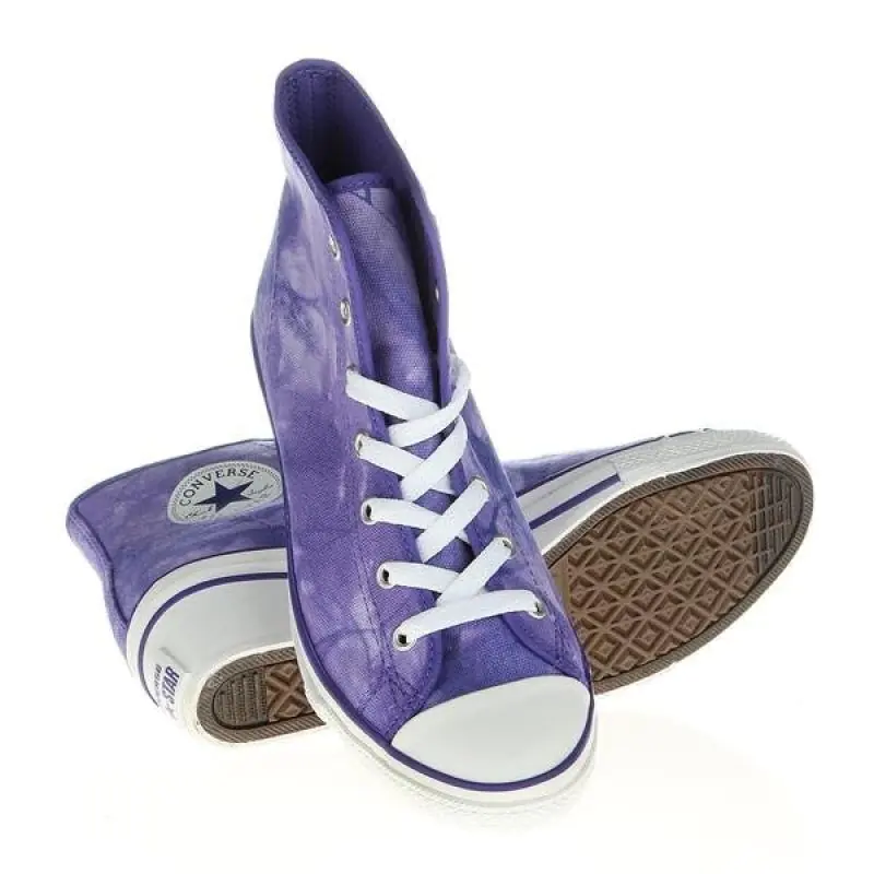 ⁨Trampki Converse Chuck Taylor Side W 542469F (kolor Fioletowy, rozmiar EU 40)⁩ w sklepie Wasserman.eu