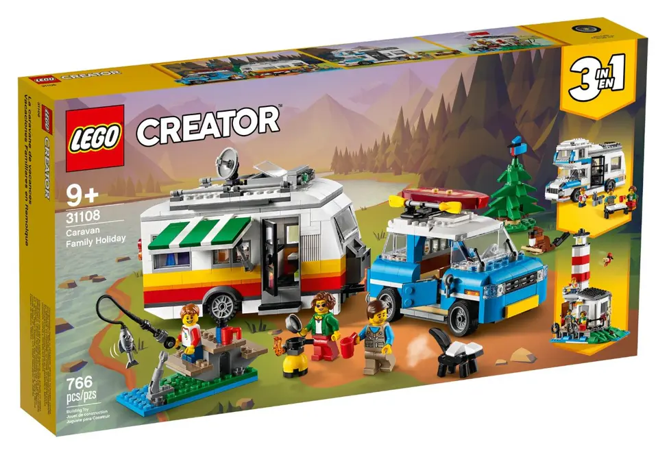 Klocki Creator 31108 Wakacyjny kemping z rodzina w sklepie Wasserman.eu