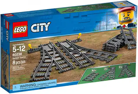 ⁨LEGO City 60238 Crossovers⁩ at Wasserman.eu