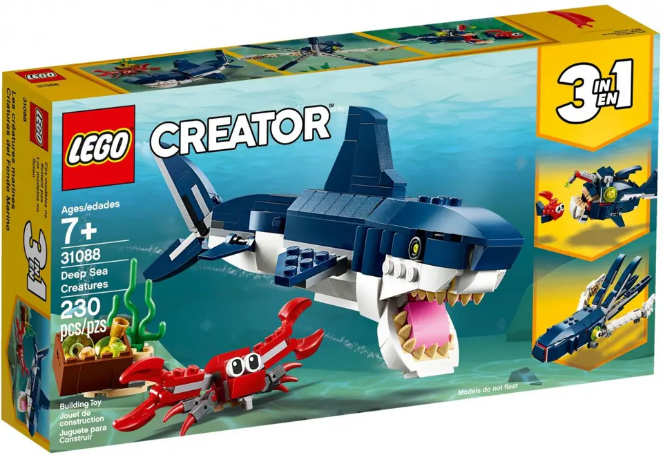 Blocks Creator Deep Sea Creatures at Wasserman.eu