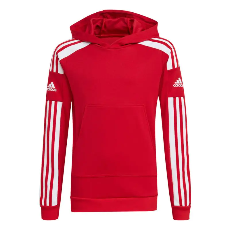 ⁨Bluza adidas Squadra 21 Hoody Youth Jr (kolor Czerwony, rozmiar 140)⁩ w sklepie Wasserman.eu