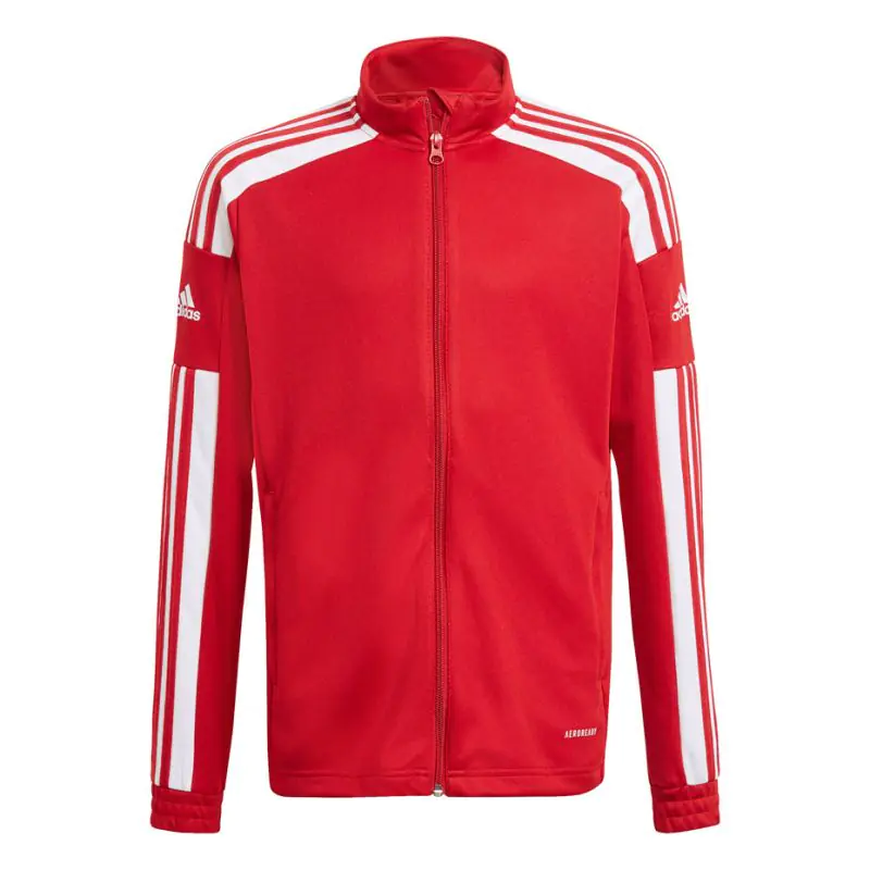 ⁨Bluza adidas Squadra 21 Training Youth Jr GP6458 (kolor Czerwony, rozmiar 140)⁩ w sklepie Wasserman.eu