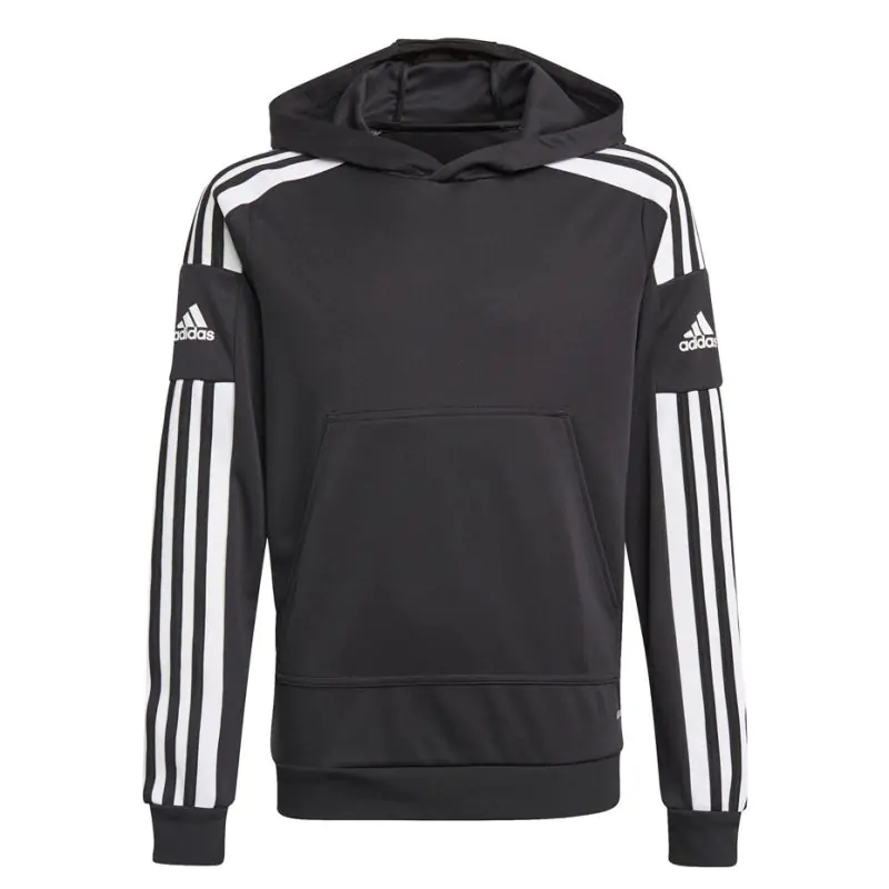 ⁨Bluza adidas Squadra 21 Hoody Youth Jr (kolor Czarny, rozmiar 116)⁩ w sklepie Wasserman.eu