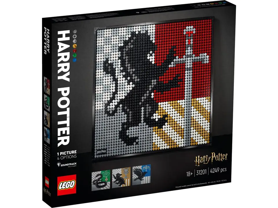 Klocki Art 31201 Harry Potter Herby Hogwartu w sklepie Wasserman.eu