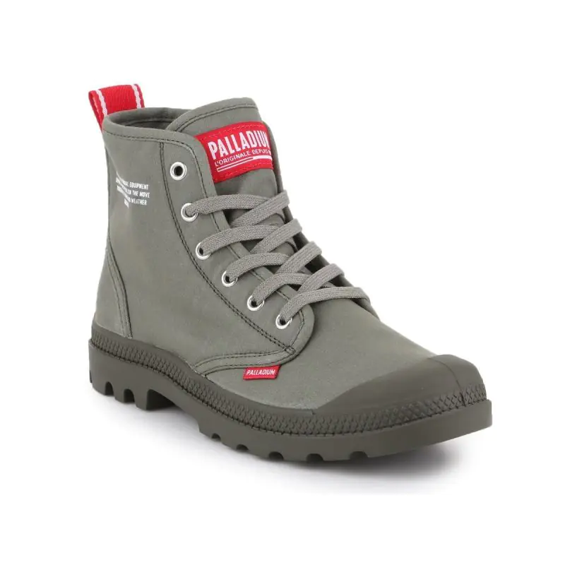 ⁨Palladium Pampa HI Dare W 76258-325-M (kolor Szary/Srebrny, rozmiar EU 36)⁩ w sklepie Wasserman.eu