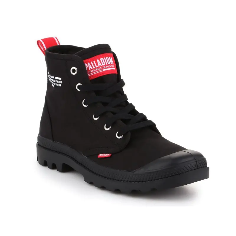 ⁨Buty Palladium Pampa Hi Dare M 76258-008-M (kolor Czarny, rozmiar EU 36)⁩ w sklepie Wasserman.eu