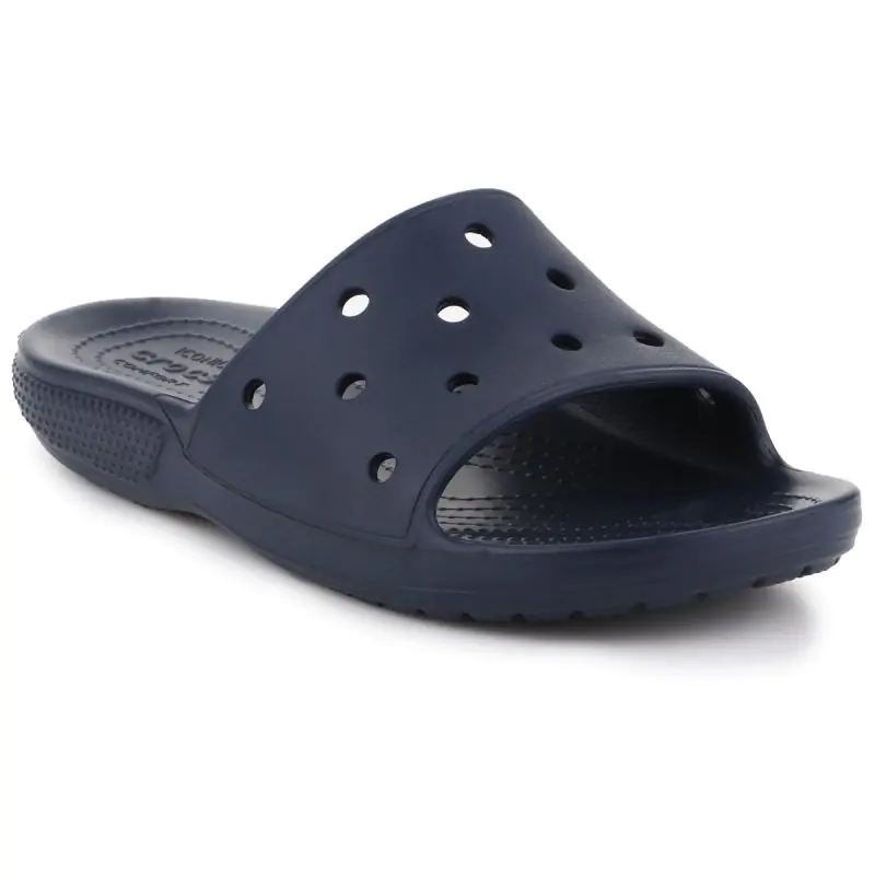 ⁨Klapki Crocs Classic Slide M 206121-410 (kolor Granatowy, rozmiar EU 36/37)⁩ w sklepie Wasserman.eu