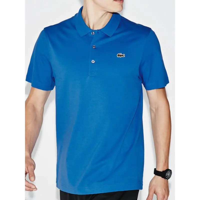 ⁨Koszulka polo Lacoste M L1212IN-SKG (kolor Niebieski)⁩ w sklepie Wasserman.eu