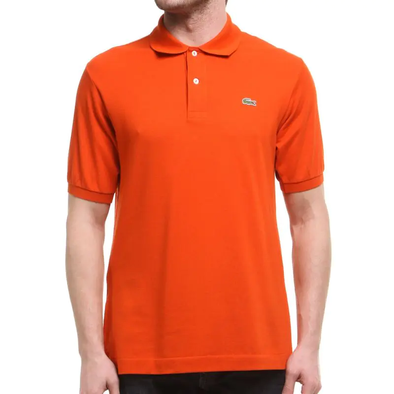 ⁨Koszulka polo Lacoste M L1212-WU9 (kolor Pomarańczowy)⁩ w sklepie Wasserman.eu