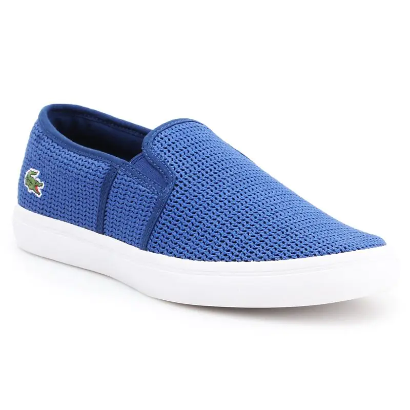 ⁨Buty Lacoste Gazon W 7-33CAW1074125 (kolor Niebieski, rozmiar EU 37)⁩ w sklepie Wasserman.eu