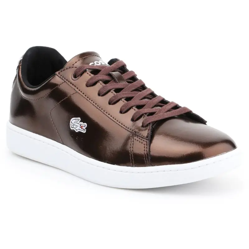 ⁨Buty Lacoste Carnaby Evo W 7-30SPW4110DB2 (kolor Brązowy, rozmiar EU 40.5)⁩ w sklepie Wasserman.eu