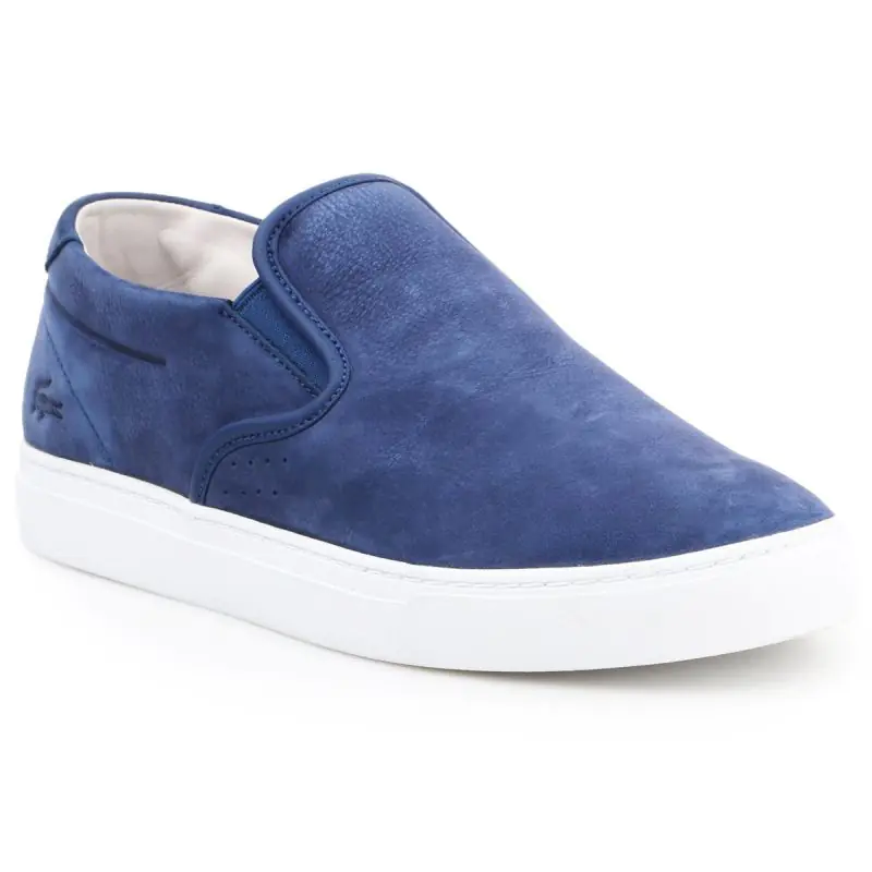 ⁨Buty Lacoste Alliot Slip-On 216 1 CAM M 7-31CAM0140120 (kolor Granatowy, rozmiar EU 46.5)⁩ w sklepie Wasserman.eu