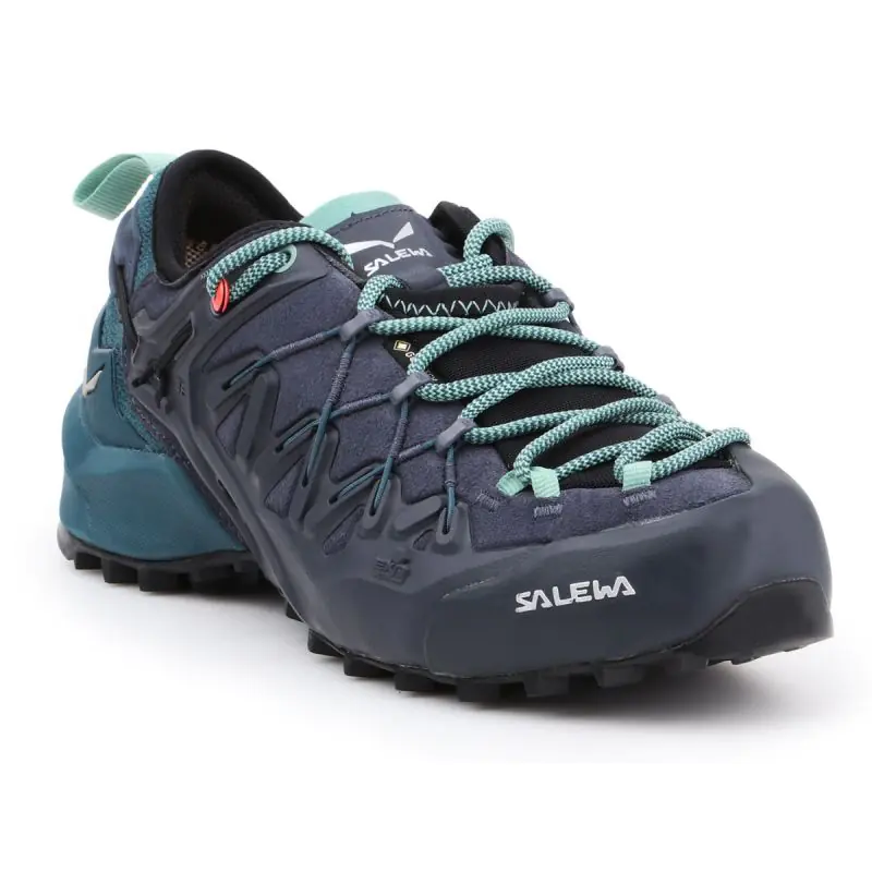 ⁨Women's trekking boots Salewa Wildfire Edge Gtx blue-green r. 36.5⁩ at Wasserman.eu