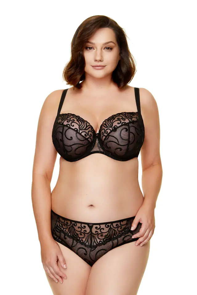 ⁨Fiore/B2 bra soft black (Multicolour, size 95F)⁩ at Wasserman.eu