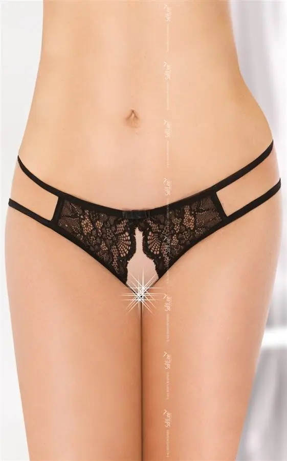 ⁨G-String 2483 czarny (kolor czarny, rozmiar M/L)⁩ w sklepie Wasserman.eu