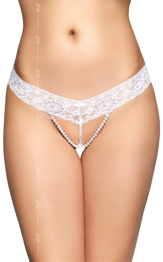 ⁨G-String 2491 white (White, Size M/L)⁩ at Wasserman.eu