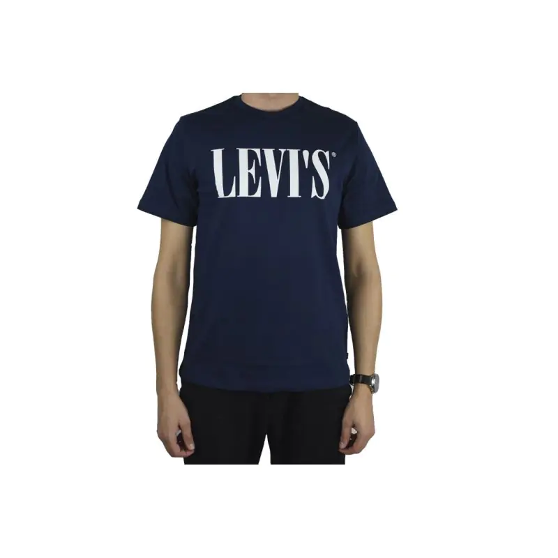 ⁨Koszulka Levi's Relaxed Graphic Tee M 699780130 (kolor Granatowy, rozmiar XS)⁩ w sklepie Wasserman.eu