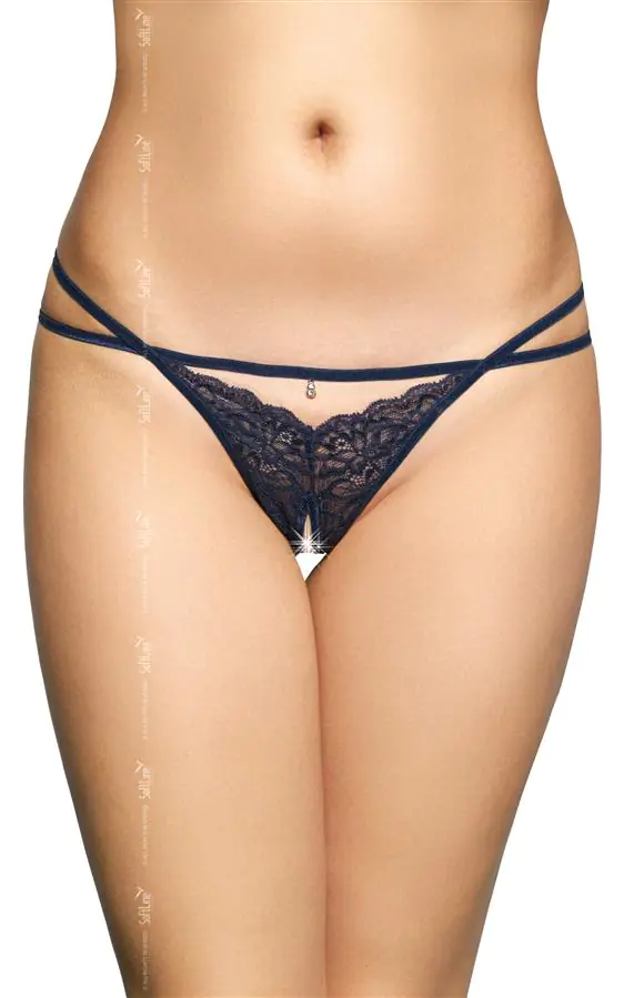 ⁨G-String 2496 blue (Color: blue, Size M/L)⁩ at Wasserman.eu